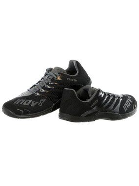 INOV 8 F-LITE 235 V2 UNISEX BLACK CROSS TRAINING SNEAKER. Women 10 / Men 8.5
